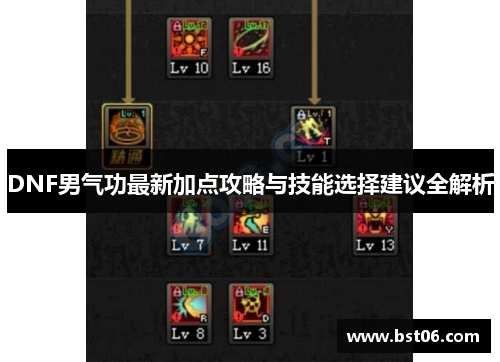 DNF男气功最新加点攻略与技能选择建议全解析